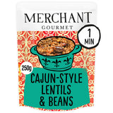 Merchant Gourmet Spicy Cajun Style Lentils &amp;amp; Red Kidney Beans 250g