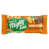Mighty Fine Vegan Honeycomb Bar Smothered in Salted Caramel Oat Mylk Chocolate 30g