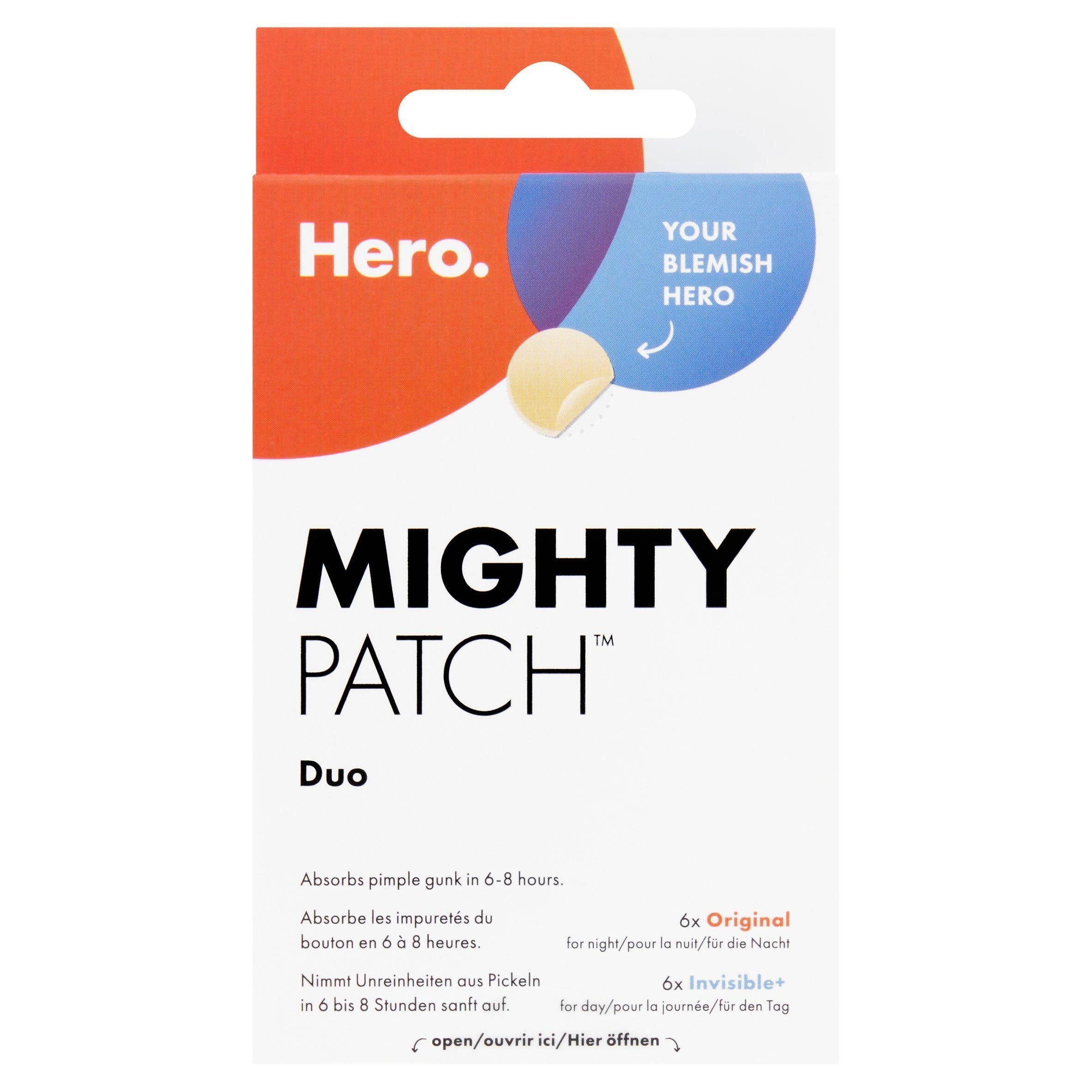 Mighty Patch Duo Pimple Patches From Hero Cosmetics Pimple Patches x12
