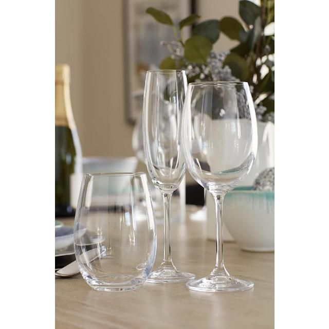 Mikasa Julie 16.5oz White Wine Glasses Set of 4   4 per pack