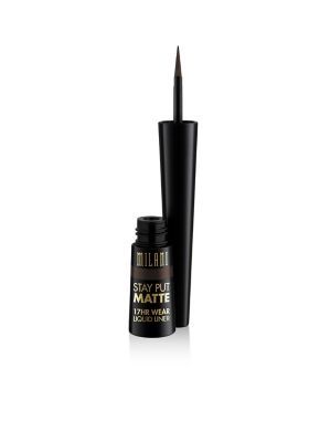 Milani Stay Put Matte 17Hr Wear Liquid Eyeliner Coffee Matte