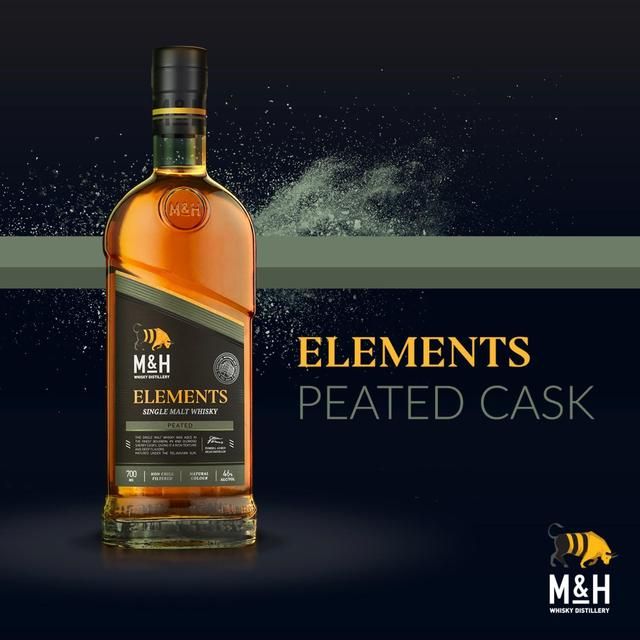 Milk &amp;amp; Honey Elements Peated Cask   70cl
