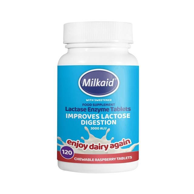 Milkaid Lactase Digestion Tablets   120 per pack