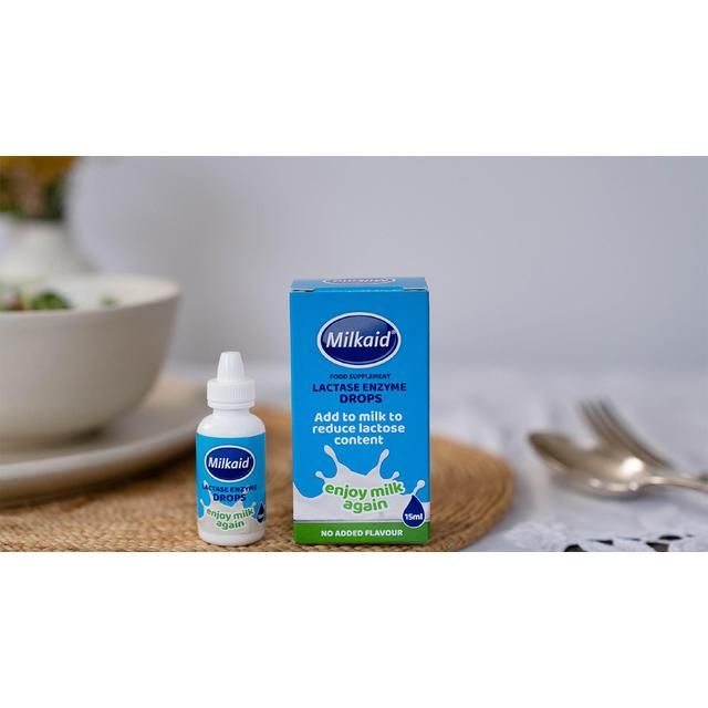 Milkaid Lactase Enzyme Drops   15ml