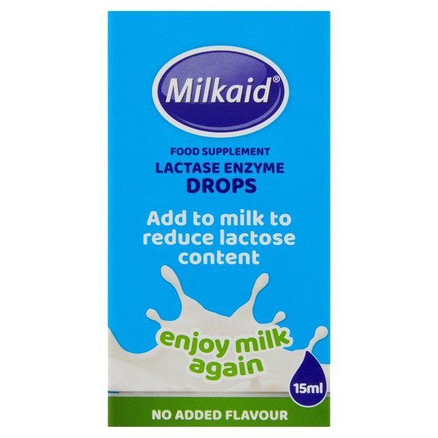 Milkaid Lactase Enzyme Drops   15ml