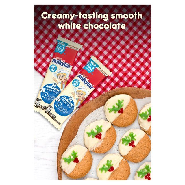 Milkybar White Chocolate Kid Bar Multipack   6 x 12g