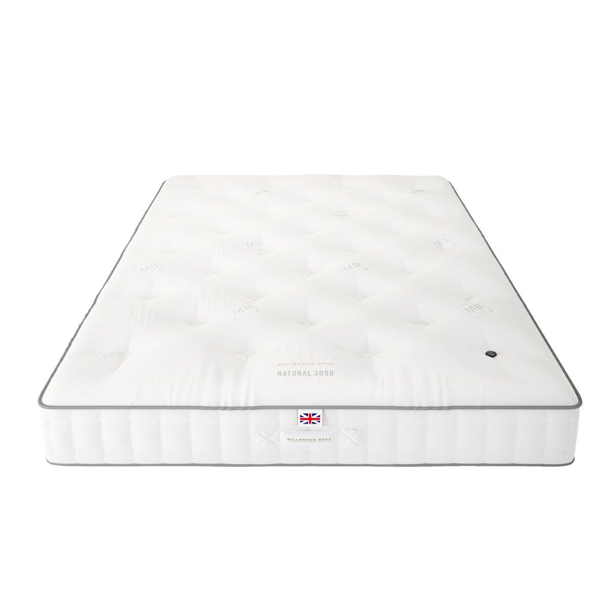 Millbrook Beds Natural 3000 Pocket Mattress in 4 Sizes