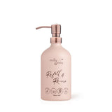 milly&amp;amp;sissy Refillable Aluminium Bottle in Blush 500ml