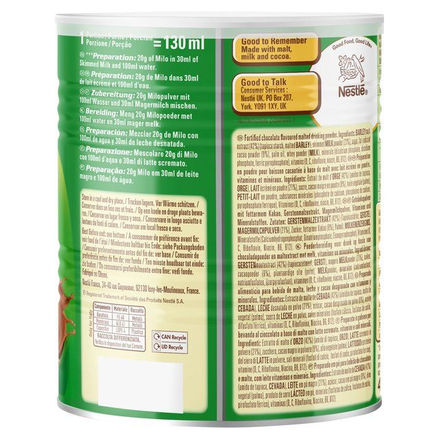 Milo Malted Milk Drink    400g