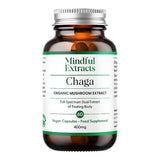 Mindful Extracts Organic Chaga Mushroom 60 Vegan Capsules