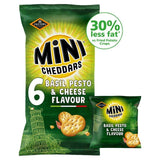 Mini Cheddars Nibblies Cheese &amp;amp; Pesto Multipack Snacks   6 x 17g