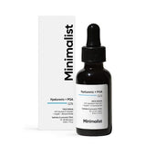 Minimalist Hyaluronic Face Serum for Hydration, Glowing Skin