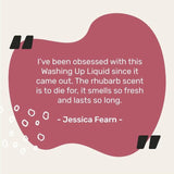 Miniml Washing Up Liquid Rhubarb &amp;amp; Lemon   1L