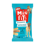 Misfits Nasher Sticks Adult Large Dog Treats with Chicken &amp;amp; Beef 270g