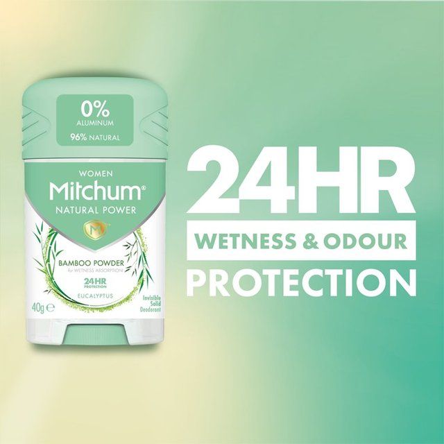 Mitchum Female Natural Stick Lemon &amp;amp; Eucalyptus   40g