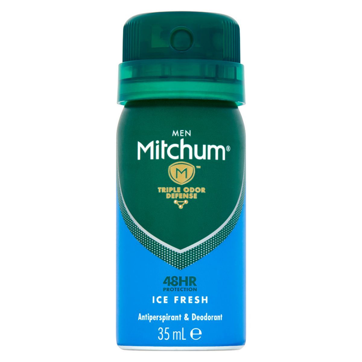 Mitchum Men Triple Odor Defense Ice Fresh 48HR Protection Anti-Perspirant &amp;amp; Deodorant Aerosol 35ml