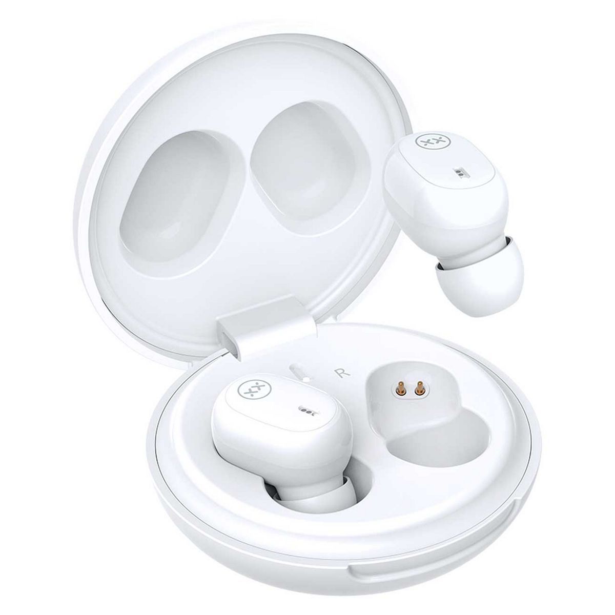 Mixx StreamBuds Pico TWS Earphones Vanilla Ice White