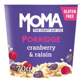 MOMA Cranberry &amp;amp; Raisin Jumbo Oat Porridge Pot Gluten Free   70g