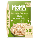 MOMA Plain Porridge Sachets Gluten Free 5 x 65g   5 per pack