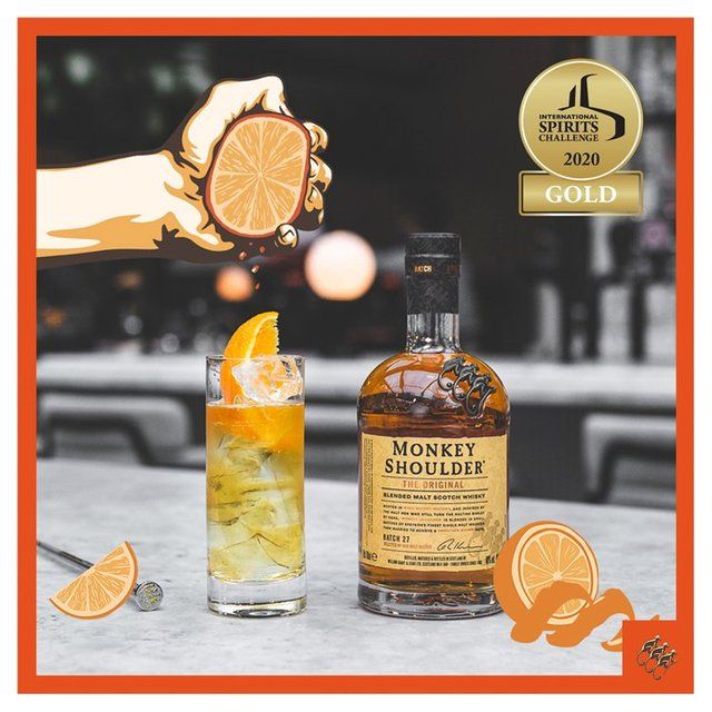 Monkey Shoulder Smooth &amp;amp; Rich Whisky   70cl