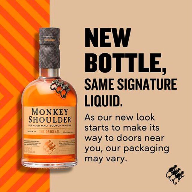 Monkey Shoulder Smooth &amp;amp; Rich Whisky   70cl