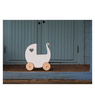 Moover Dolls Pram White