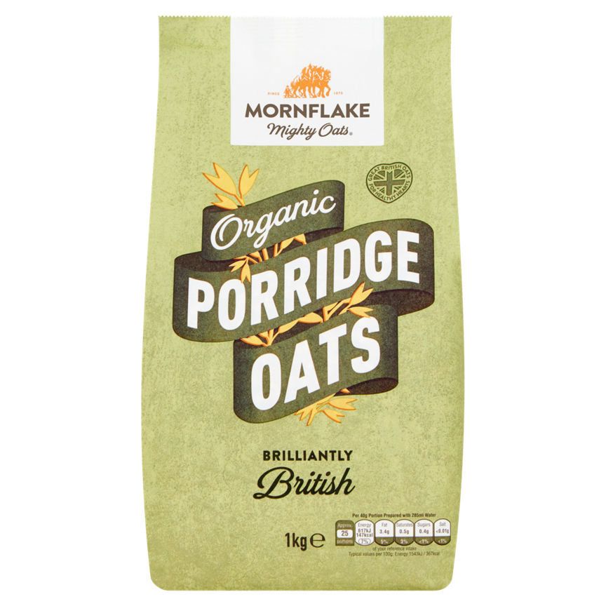 Mornflake Mighty Oats Organic Porridge Oats