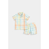 Mothercare Check Shirt and Shorts Set
