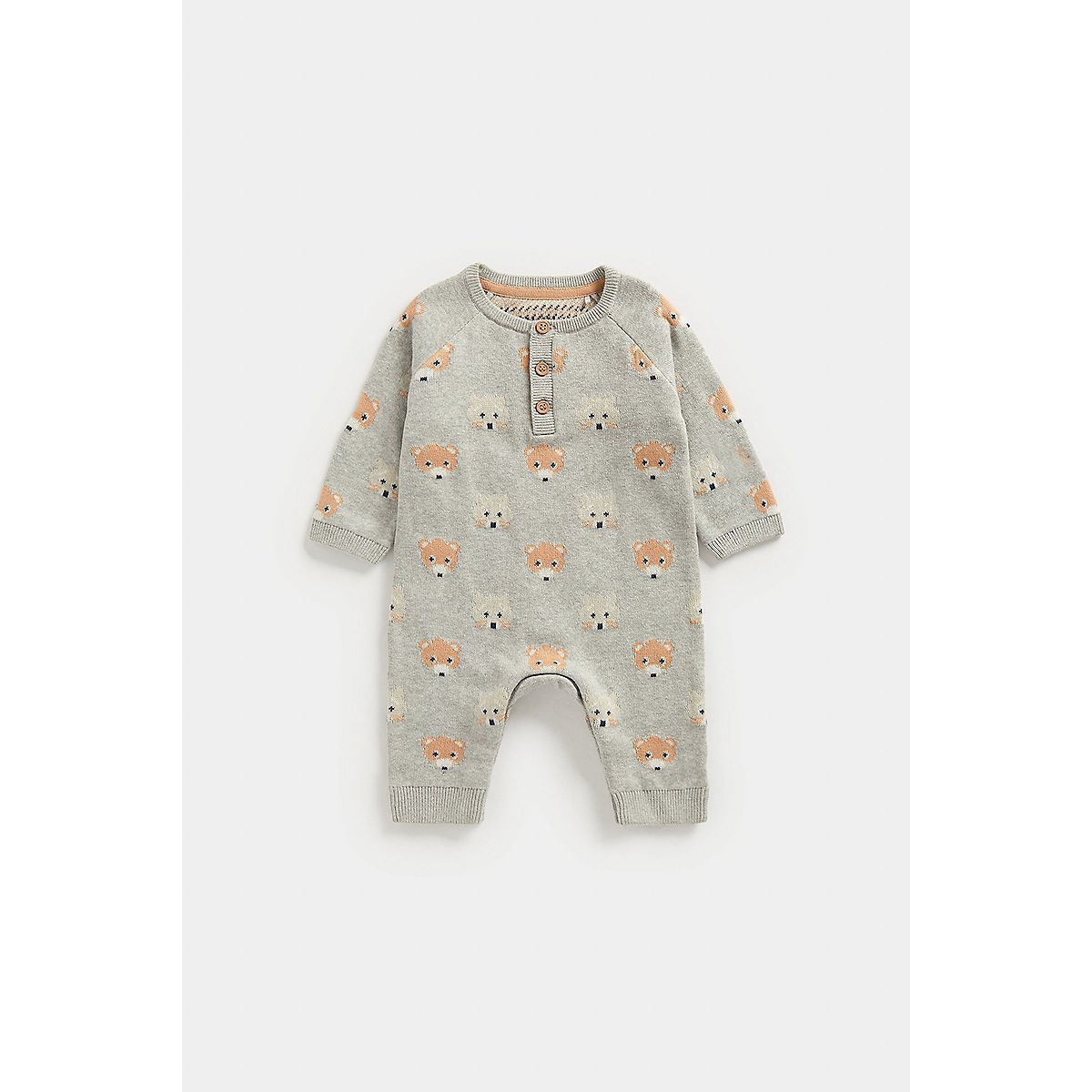 Mothercare Grey Knitted All In One