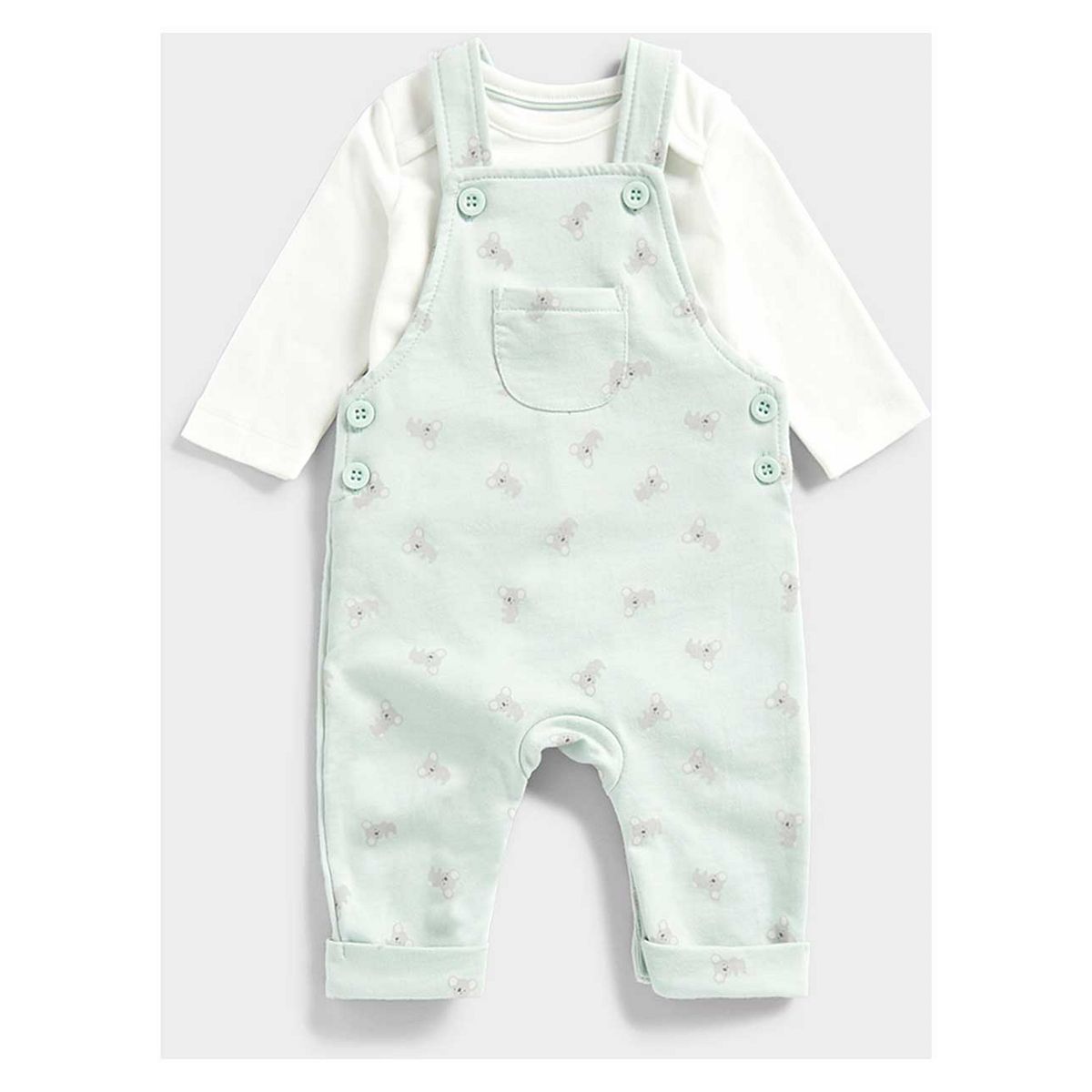 Mothercare My First Dungarees and Bodysuit Set