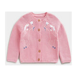 Mothercare Pink Horse Knitted Cardigan