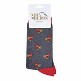Mr Heron Mens Animal Design Bamboo Socks 6-11 UK