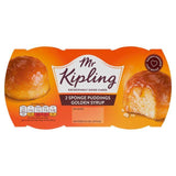 Mr Kipling Golden Syrup Sponge Puddings   2 per pack