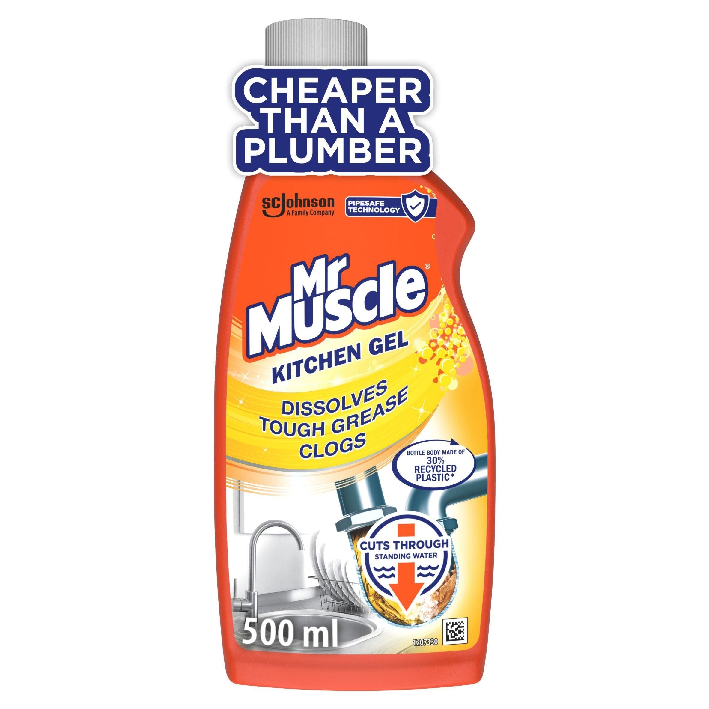 Mr Muscle Gel Kitchen Sink &amp;amp; Drain Unblocker 500ml