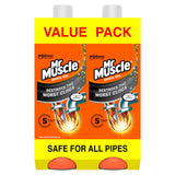 Mr Muscle Gel Sink &amp;amp; Drain Unblocker Twin Pack 2x1L