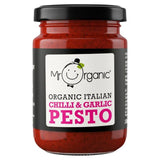 Mr Organic Vegan Chilli &amp;amp; Garlic Pesto    130g