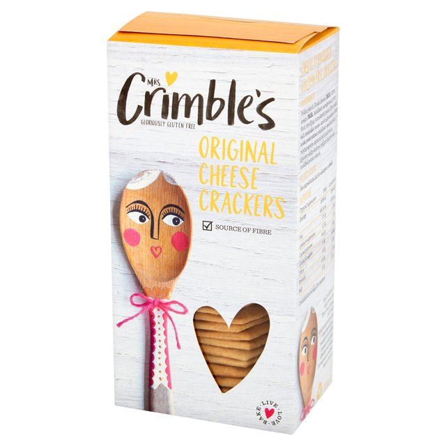 Mrs Crimble's Gluten Free Cheese Crackers   130g
