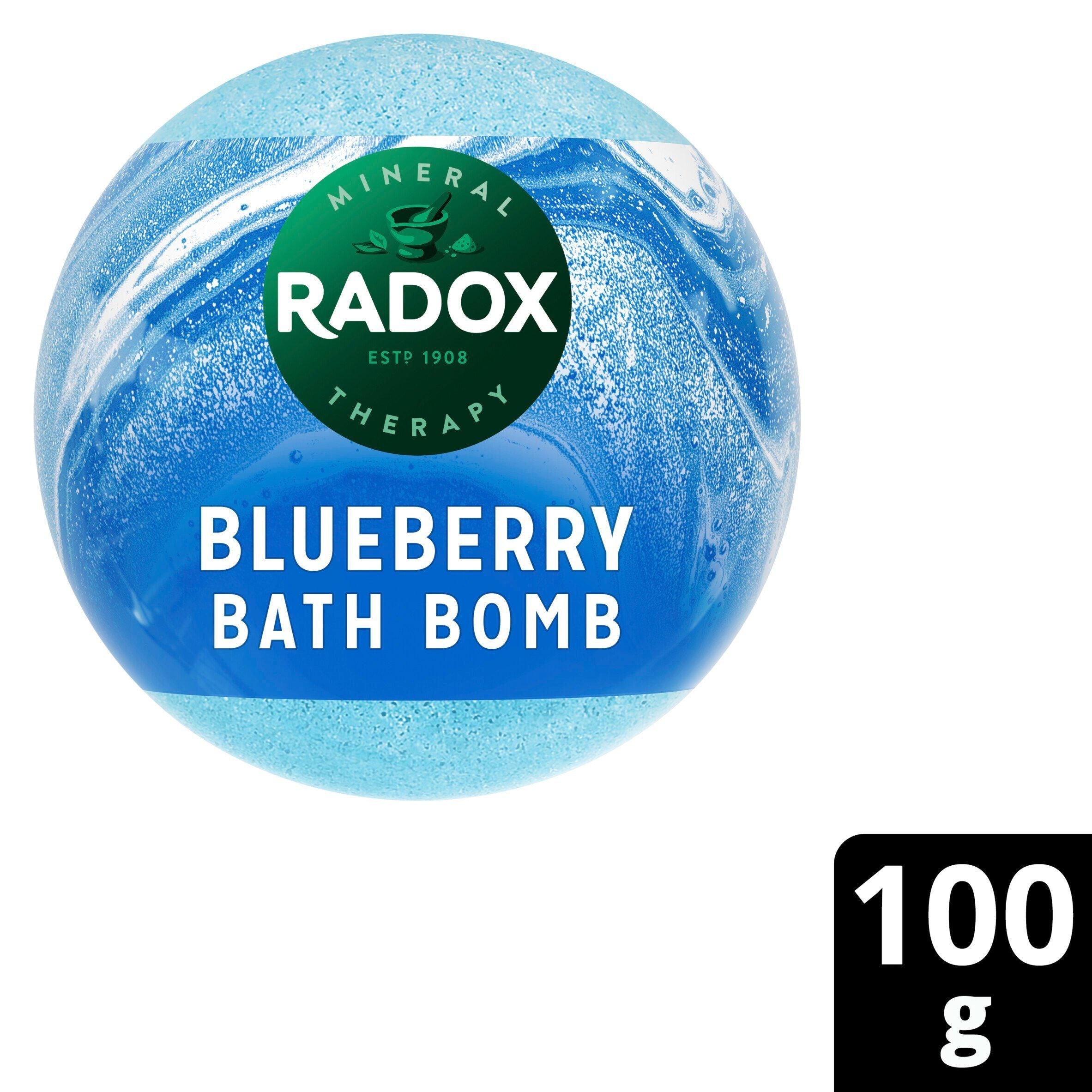 Multi Branded Radox Mineral Therapy Blueberry &amp;amp; Raspberry Mixed Bath Bomb Case 100g