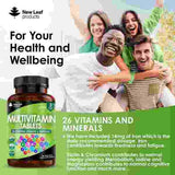 Multivitamin Supplements  - 26 High Strength Vegan Vitamins