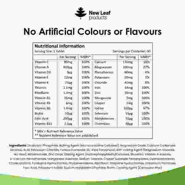 Multivitamin Supplements  - 26 High Strength Vegan Vitamins