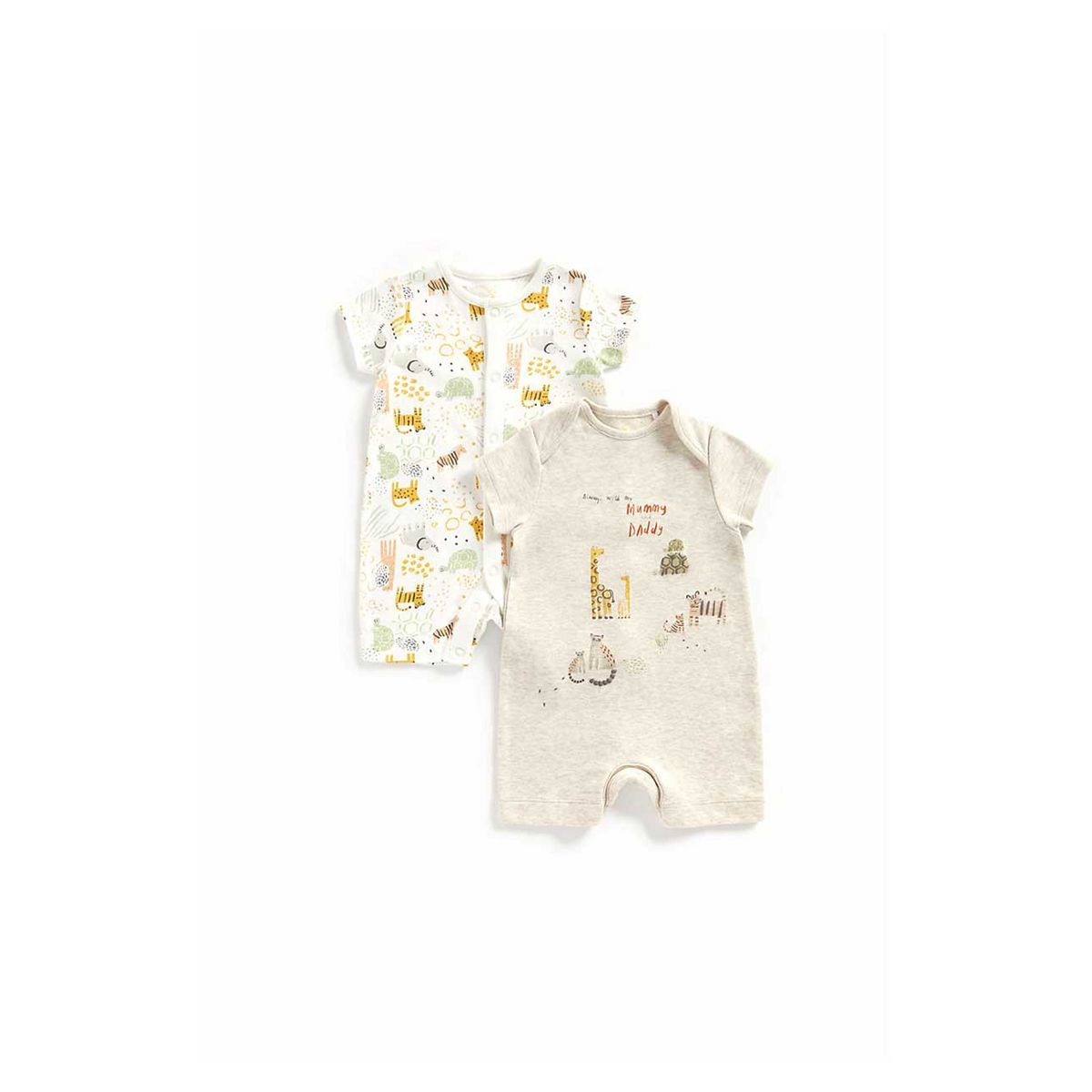 Mummy &amp;amp; Daddy Rompers - 2 Pack