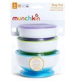 Munchkin 3 Pack Suction Bowls