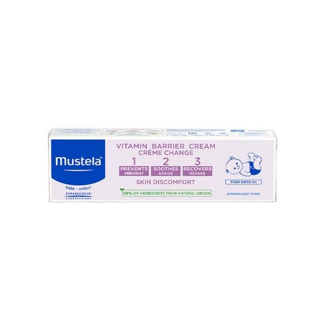 Mustela Vitamin Barrier Cream 1 2 3   50ml