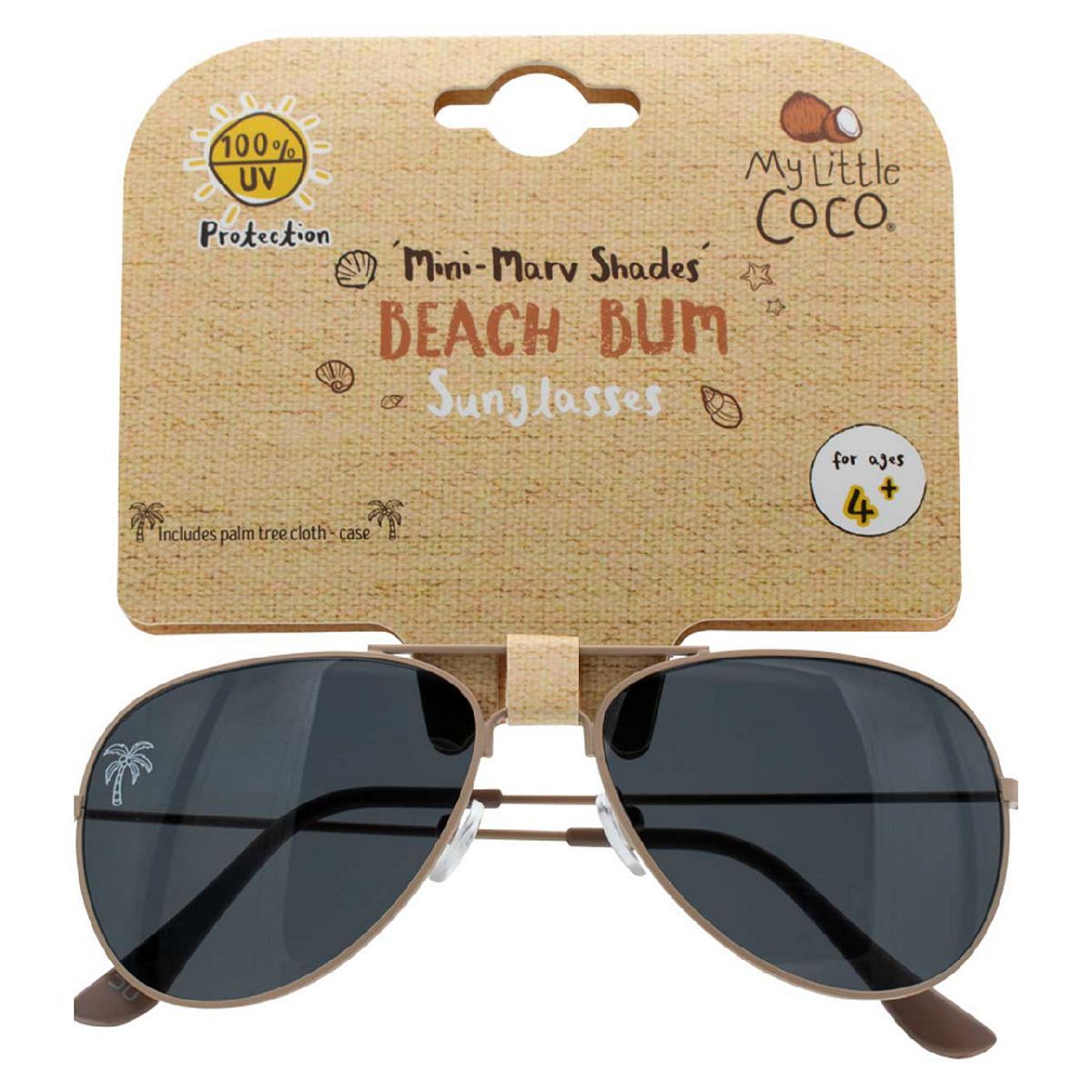 My Little Coco Beach Bum Mini Marv Shades - Ages 4+