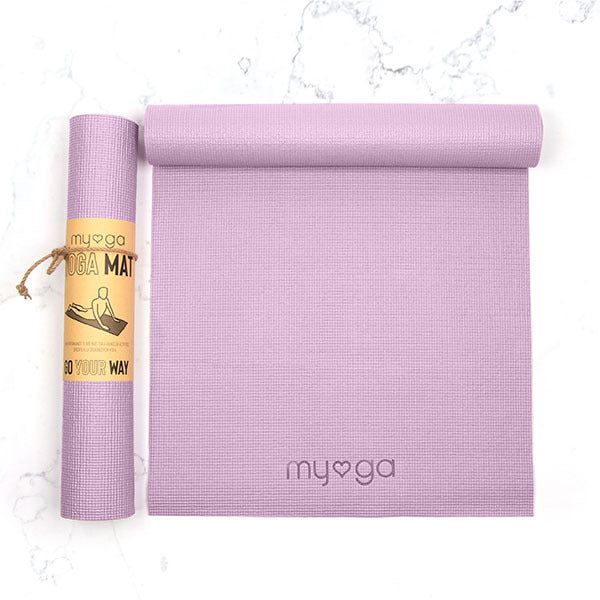 Myga Entry Level Yoga Mat - Green Lilac