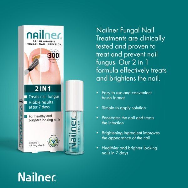 Nailner 2in1 Brush 5ml