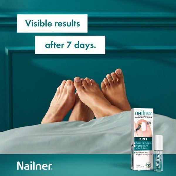 Nailner 2in1 Brush 5ml