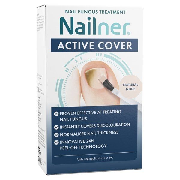 Nailner Active Cover Nail Fungus Treatment Natural Nude