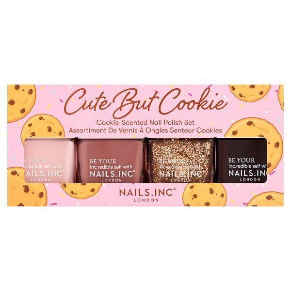 Nails.INC Cute But Cookie 4-Piece Nail Polish Set