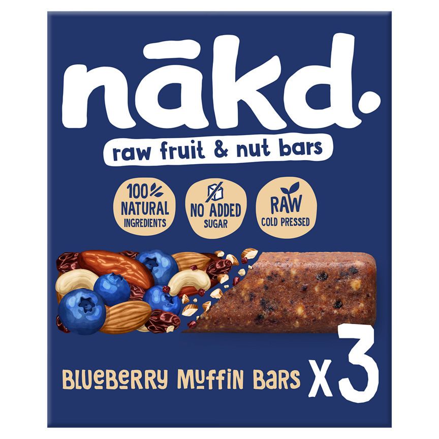 Nakd Blueberry Muffin Fruit &amp;amp; Nut Bar